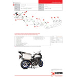 Scorpion Serket Taper Titanium Oval Exhaust For Yamaha MT-09 Tracer 2015-2020