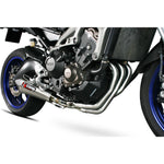 Scorpion Serket Taper Stainless Oval Exhaust For Yamaha MT-09 Tracer 2015-2020