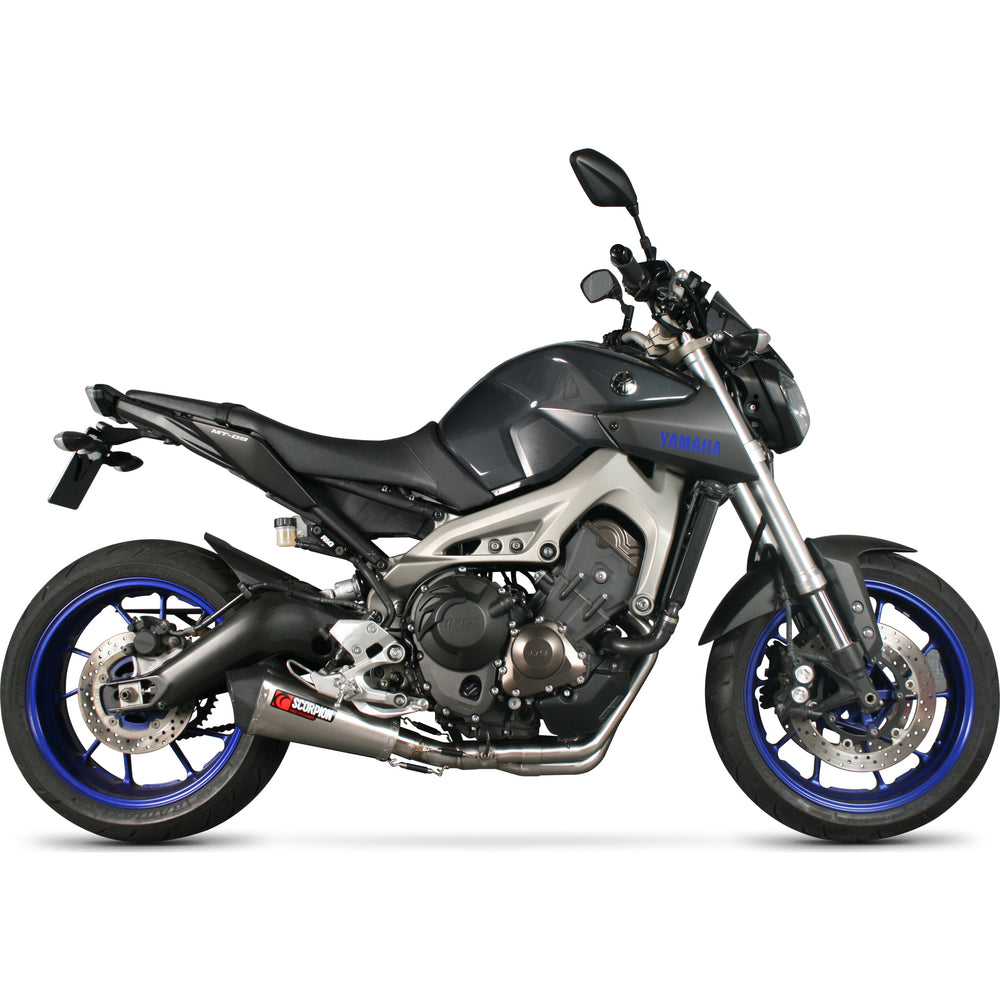 Scorpion Serket Taper Titanium Oval Exhaust For Yamaha MT-09 Tracer 2015-2020