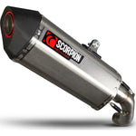 Scorpion Serket Parallel Stainless Oval Exhaust For KTM Duke 690 2012-2016