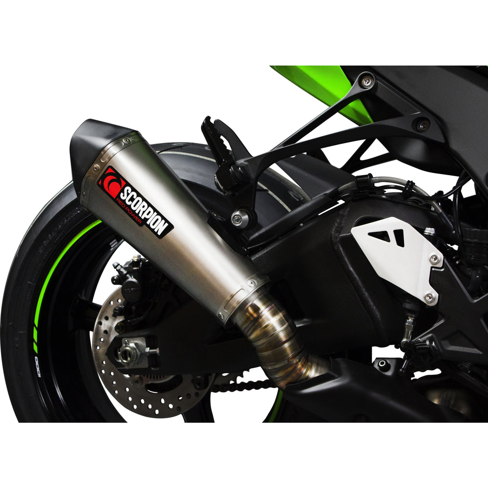 Scorpion Serket Taper Titanium Oval Exhaust - Kawasaki Ninja ZX10R 2016-2020