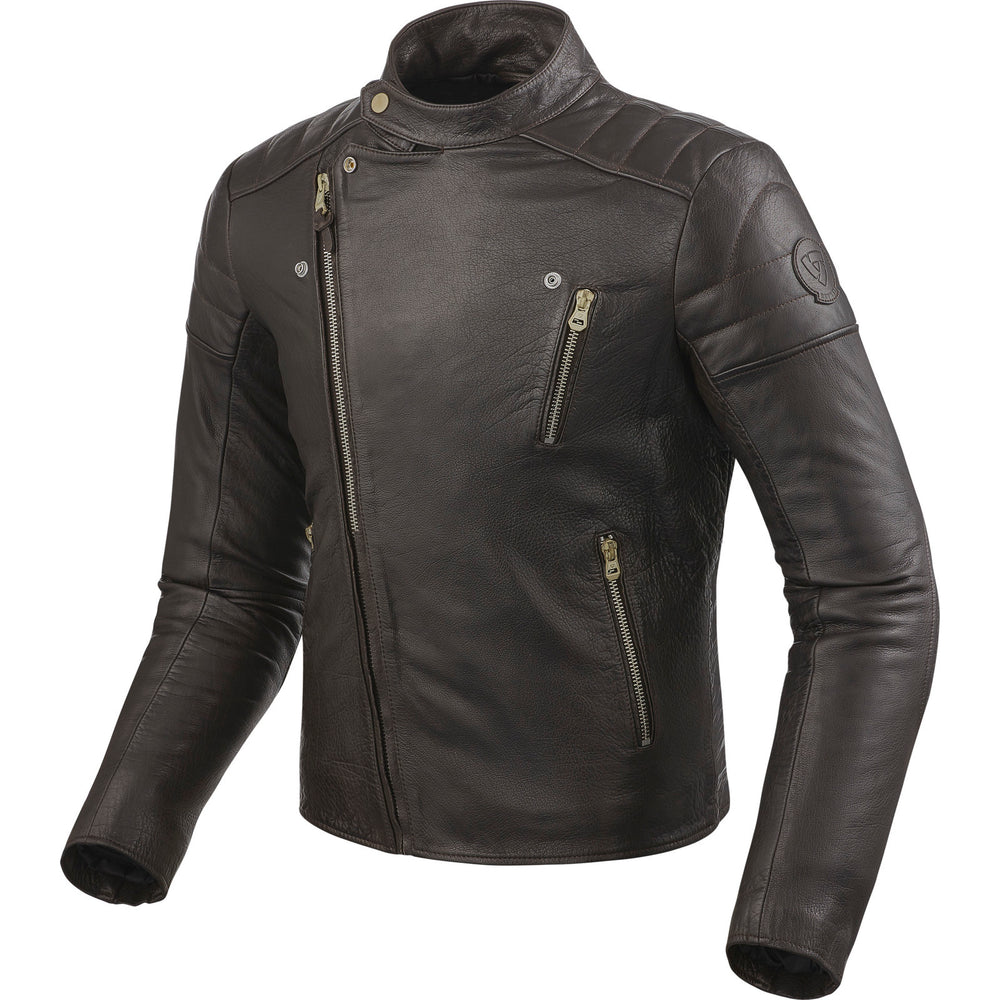 Rev It Vaughn Leather Jacket 54 Dark Brown (UK 44)