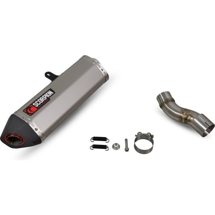 Scorpion Serket Parallel Titanium Exhaust For Kawasaki Ninja H2 SX / H2 SX SE 2018-2020