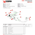 Scorpion Serket Parallel Stainless Exhaust For Scomadi TL 200 (Euro 4) 2018-2019