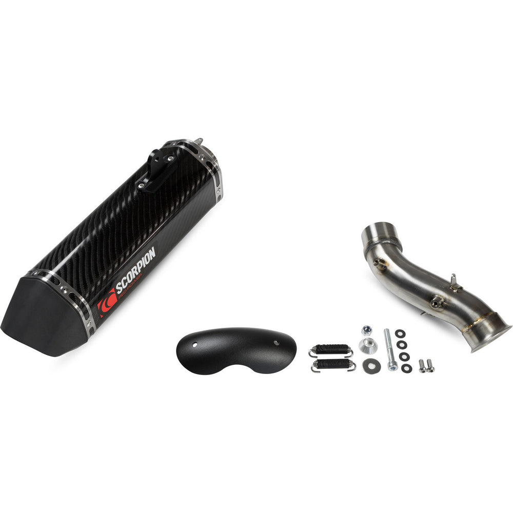 Scorpion Serket Parallel Carbon Fibre Exhaust - KTM 790 Duke 2018 - 2020