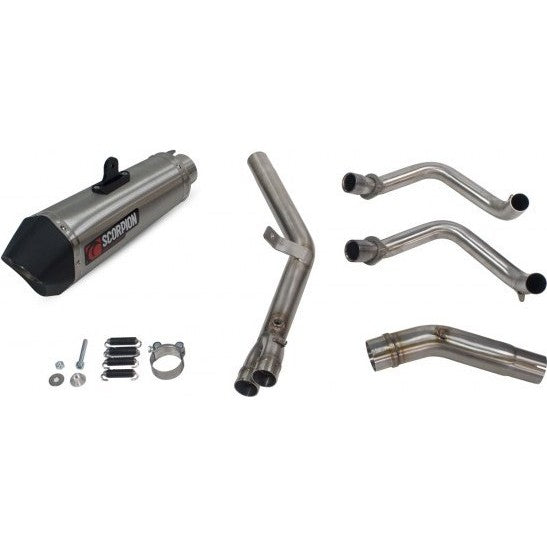 Scorpion Serket Taper Stainless Steel Exhaust For Honda CBR 250 RR 2017-2019