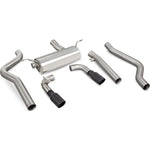 Scorpion Car Exhaust Cat-Back System (Non-Resonated) Black Ceramic Daytona - BMW M140i Non-GPF Model 2016 - 2018