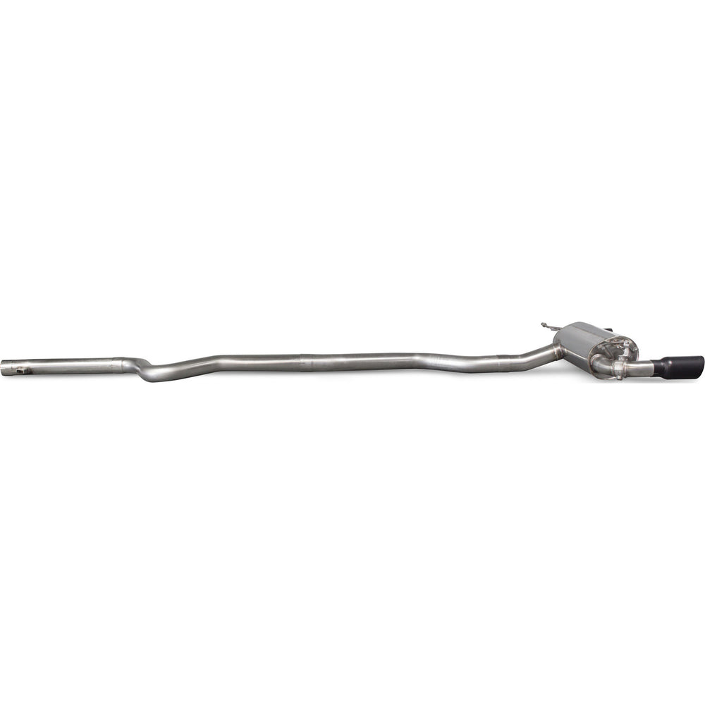 Scorpion Car Exhaust Cat-Back System (Non-Resonated) Black Ceramic Daytona - BMW M140i Non-GPF Model 2016 - 2018