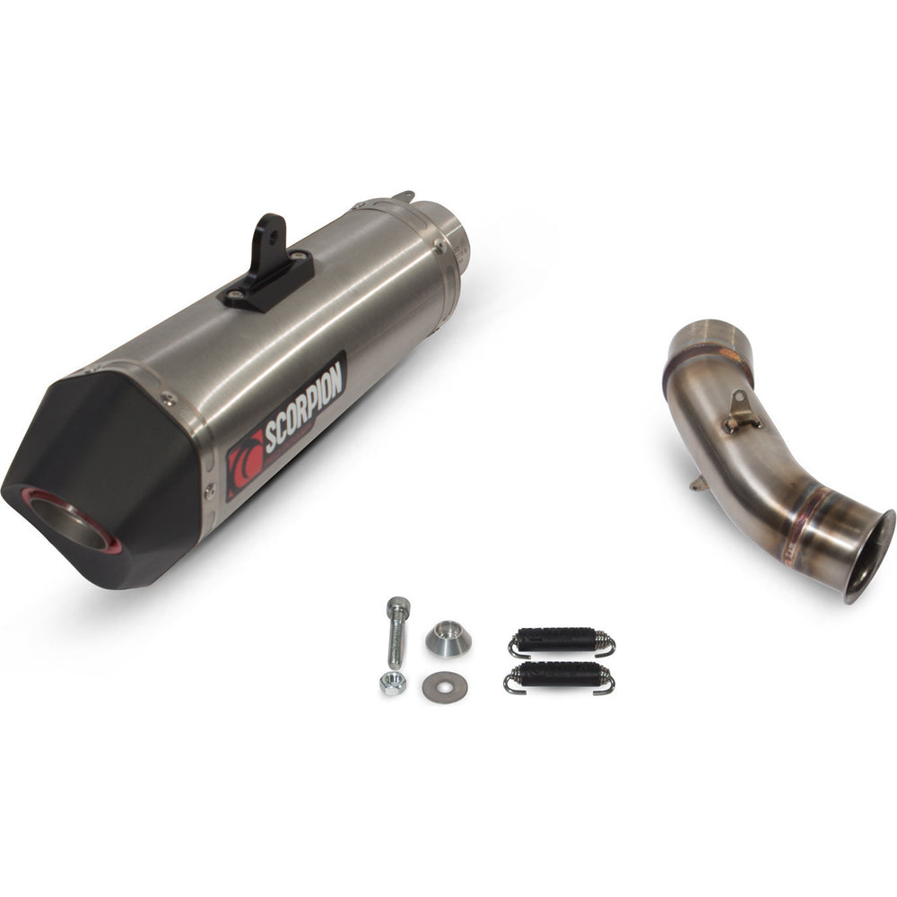 Scorpion Serket Taper Stainless Steel Exhaust For KTM Duke 125 2017-2020