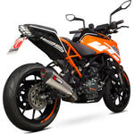 Scorpion Serket Taper Titanium Exhaust For KTM Duke 125 2017-2020
