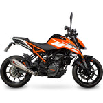 Scorpion Serket Taper Titanium Exhaust For KTM Duke 125 2017-2020