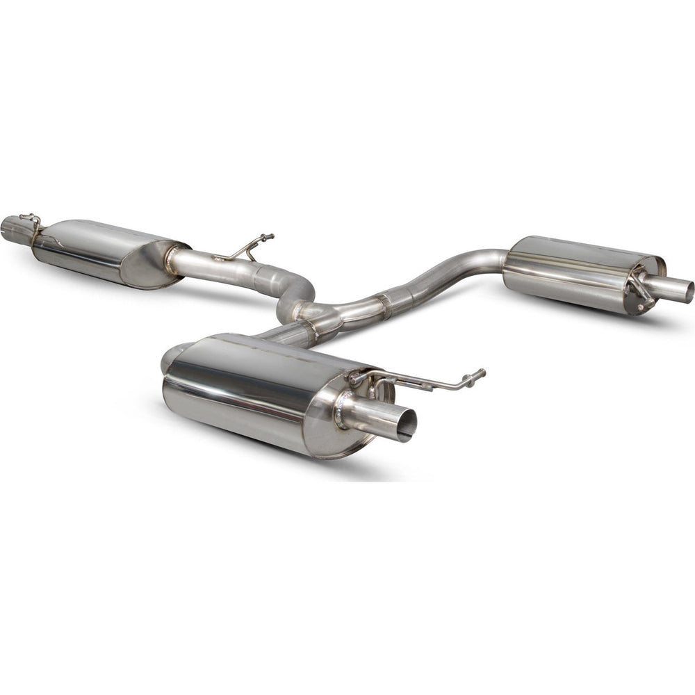 Scorpion Car Exhaust Cat-Back System (Resonated) - Volkswagen Golf MK7 Estate R 2015 - 2017