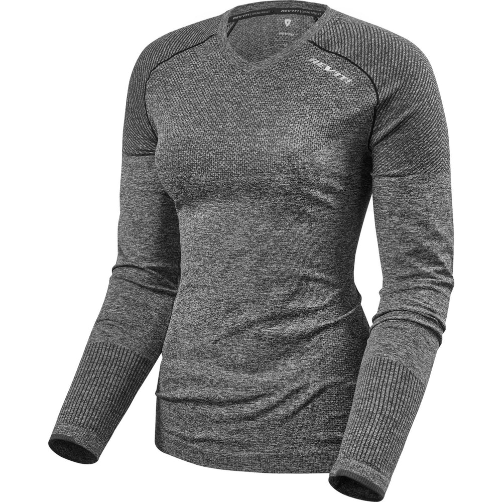 Rev It Airborne LS Ladies Shirt Large Dark Grey