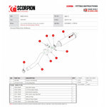 Scorpion Factory Titanium Oval Exhaust - BMW G650 GS 2010 - 2017