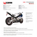 Scorpion Serket Taper Titanium Exhaust For BMW S1000 RR 2015-2016