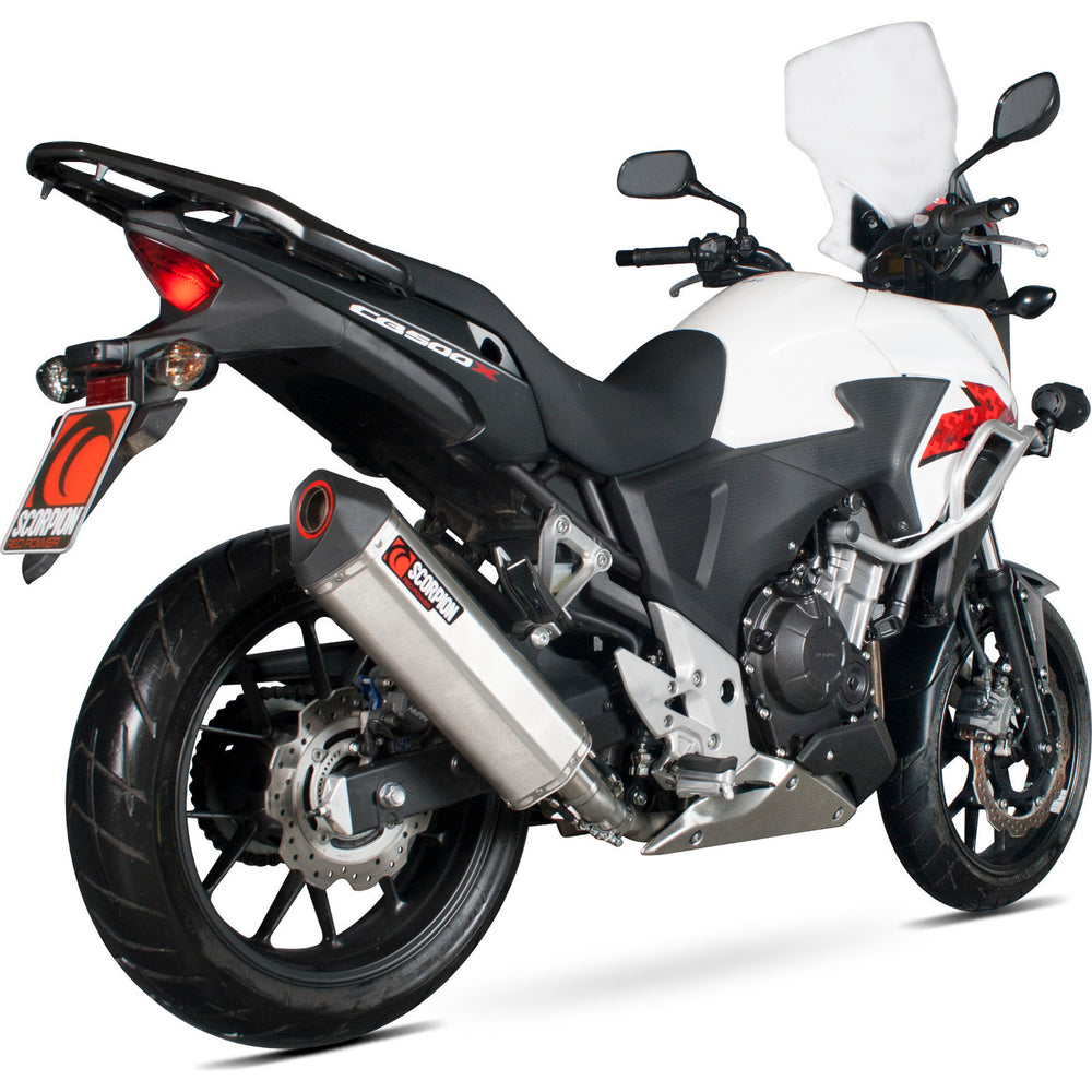 Scorpion Serket Parallel Stainless Steel Exhaust For Honda CB 500 F-X 2013-2015