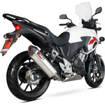 Scorpion Serket Parallel Stainless Steel Exhaust For Honda CB 500 F-X 2013-2015