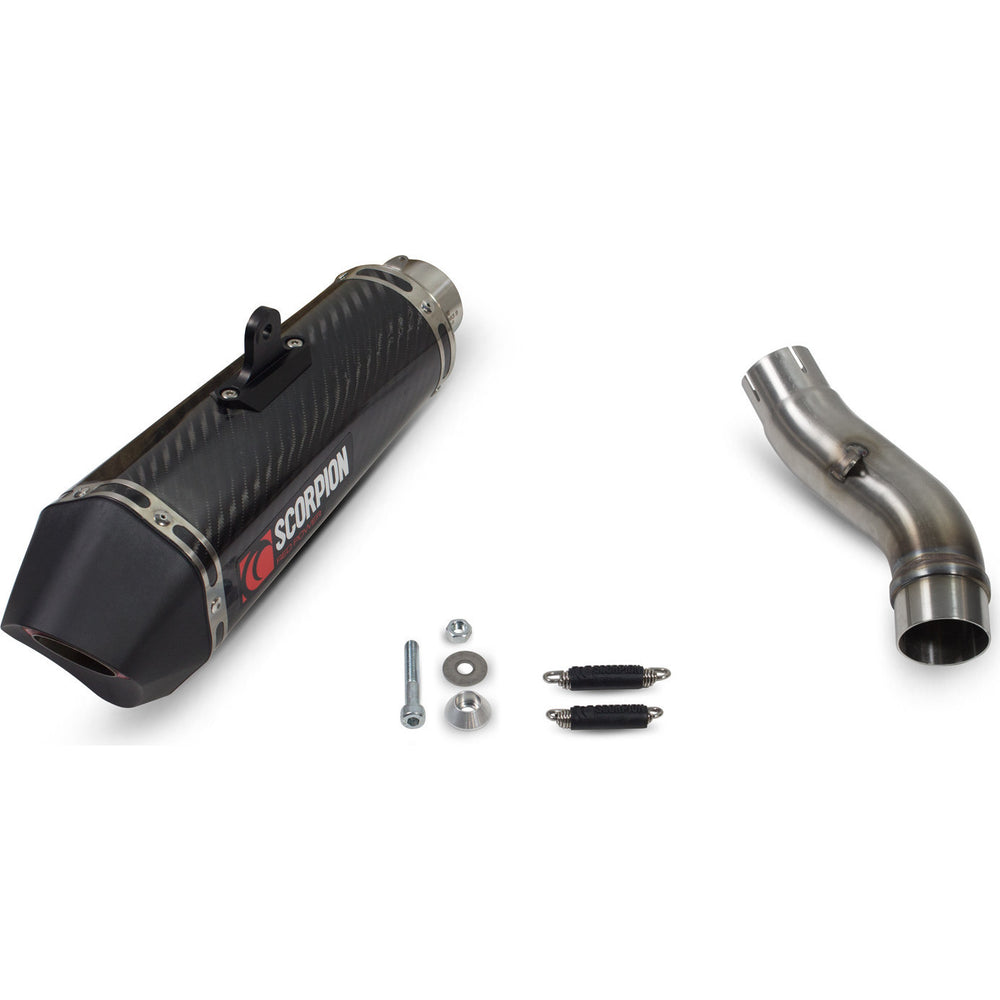 Scorpion Serket Taper Carbon Fibre Exhaust For Honda CB 500 F/X 2016-2018