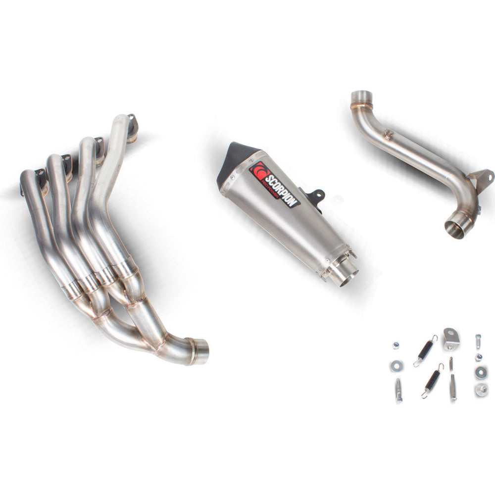 Scorpion Serket Taper Stainless Steel Exhaust For Honda CBR 650 F And CB 650 F 2014-2018