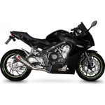 Scorpion Serket Taper Stainless Steel Exhaust For Honda CBR 650 F And CB 650 F 2014-2018