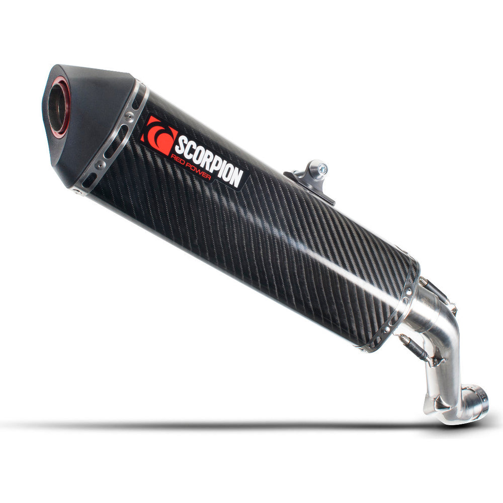 Scorpion Serket Parallel Carbon Fibre Exhaust For Honda VFR 1200 X Crosstourer 2012-2020