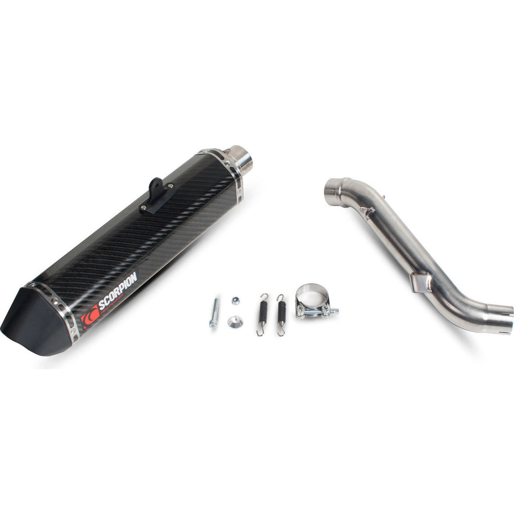 Scorpion Serket Parallel Carbon Fibre Exhaust For Honda VFR 1200 X Crosstourer 2012-2020