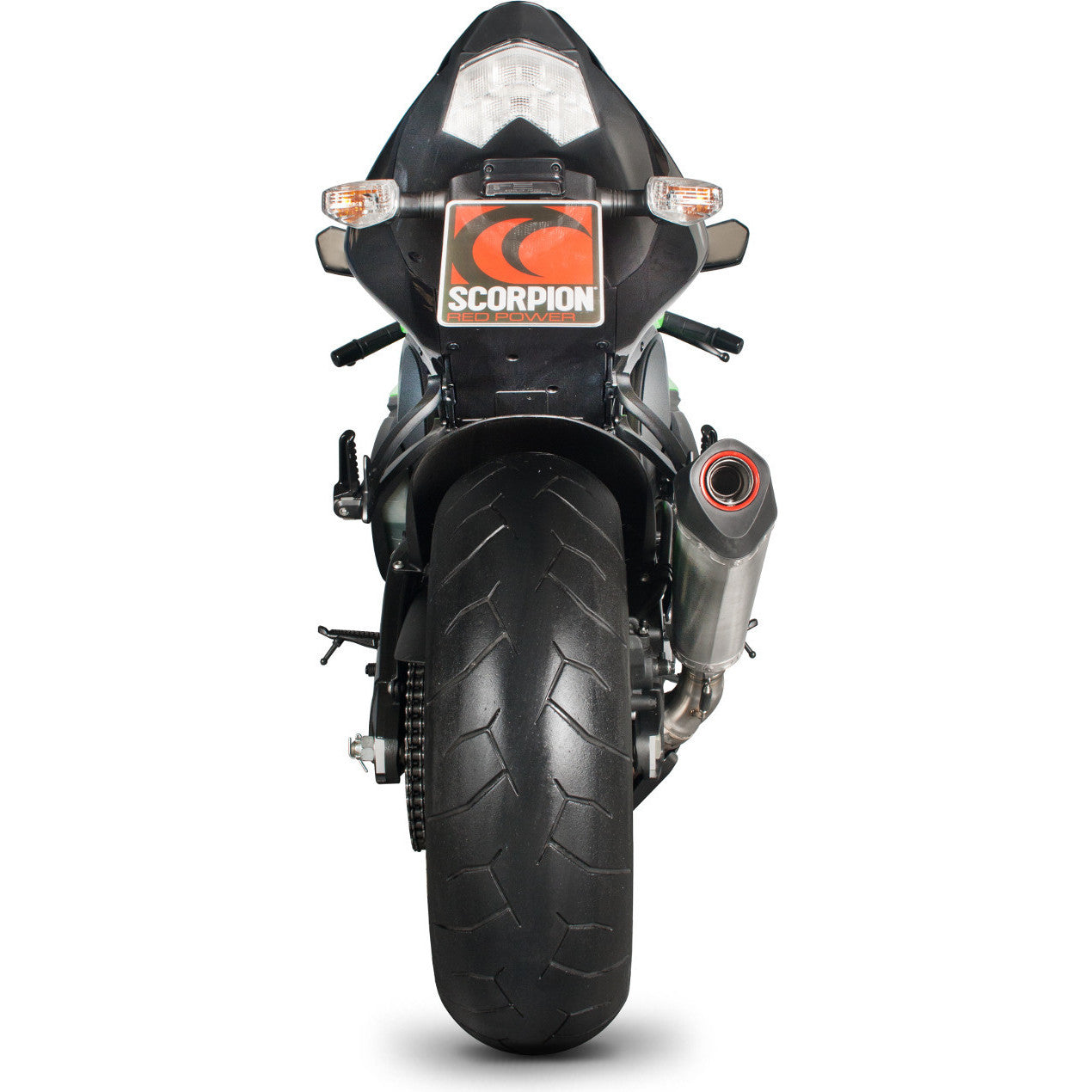 a@ Scorpion Serket Taper Stainless Steel Exhaust For Kawasaki Ninja