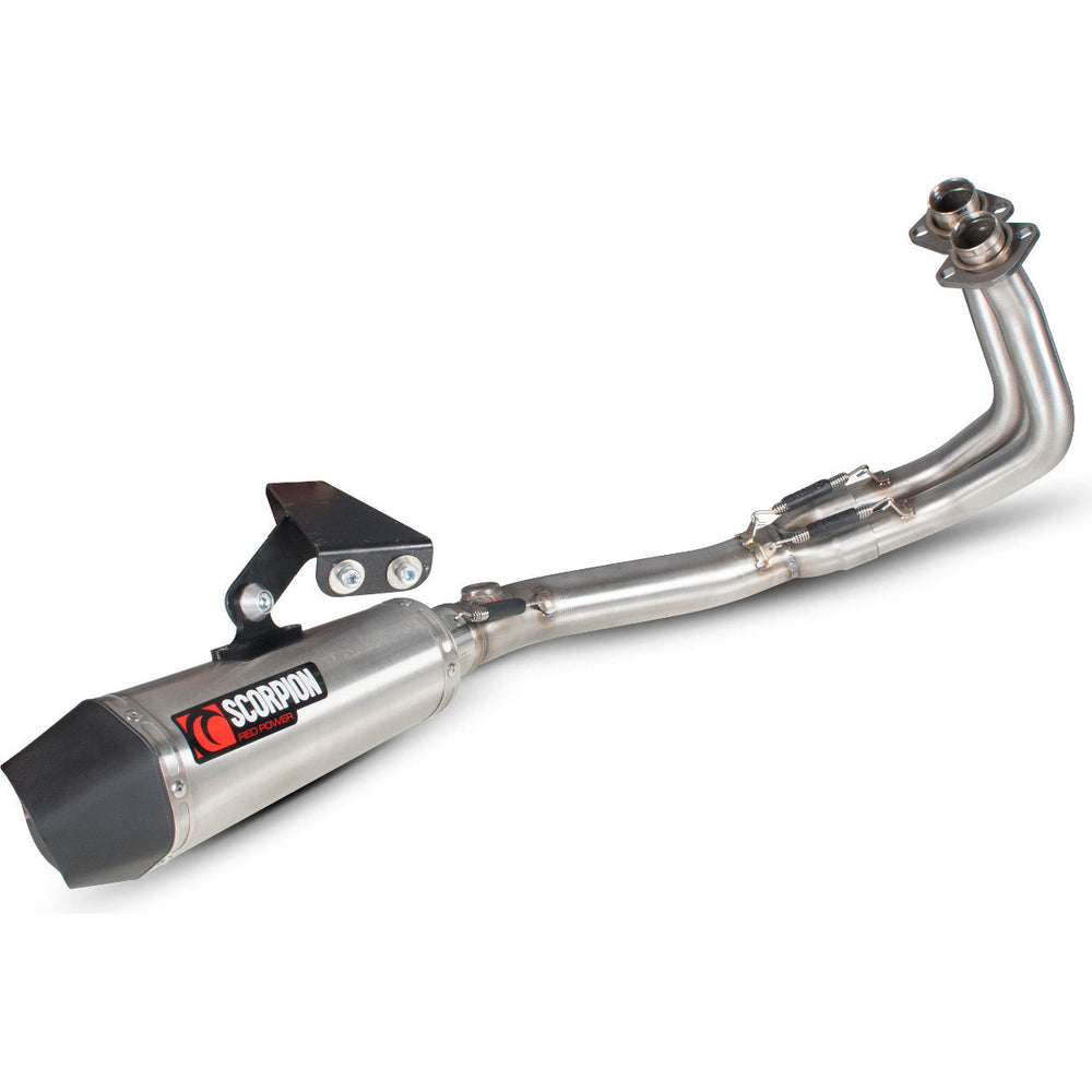 Scorpion Serket Taper Stainless Steel Exhaust - Kawasaki Versys 650 Full System - 2007 - 2014