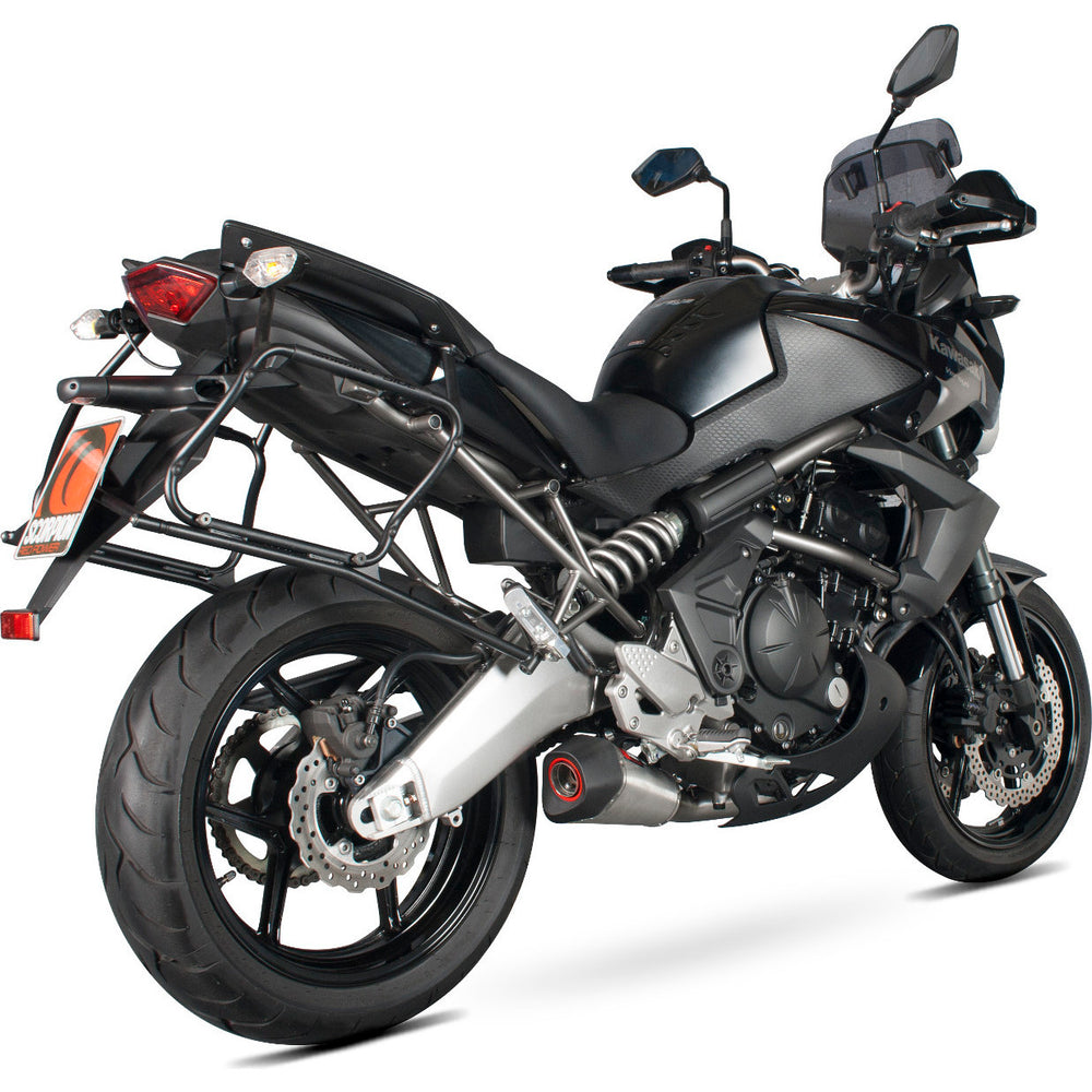 Scorpion Serket Taper Stainless Steel Exhaust - Kawasaki Versys 650 Full System - 2007 - 2014