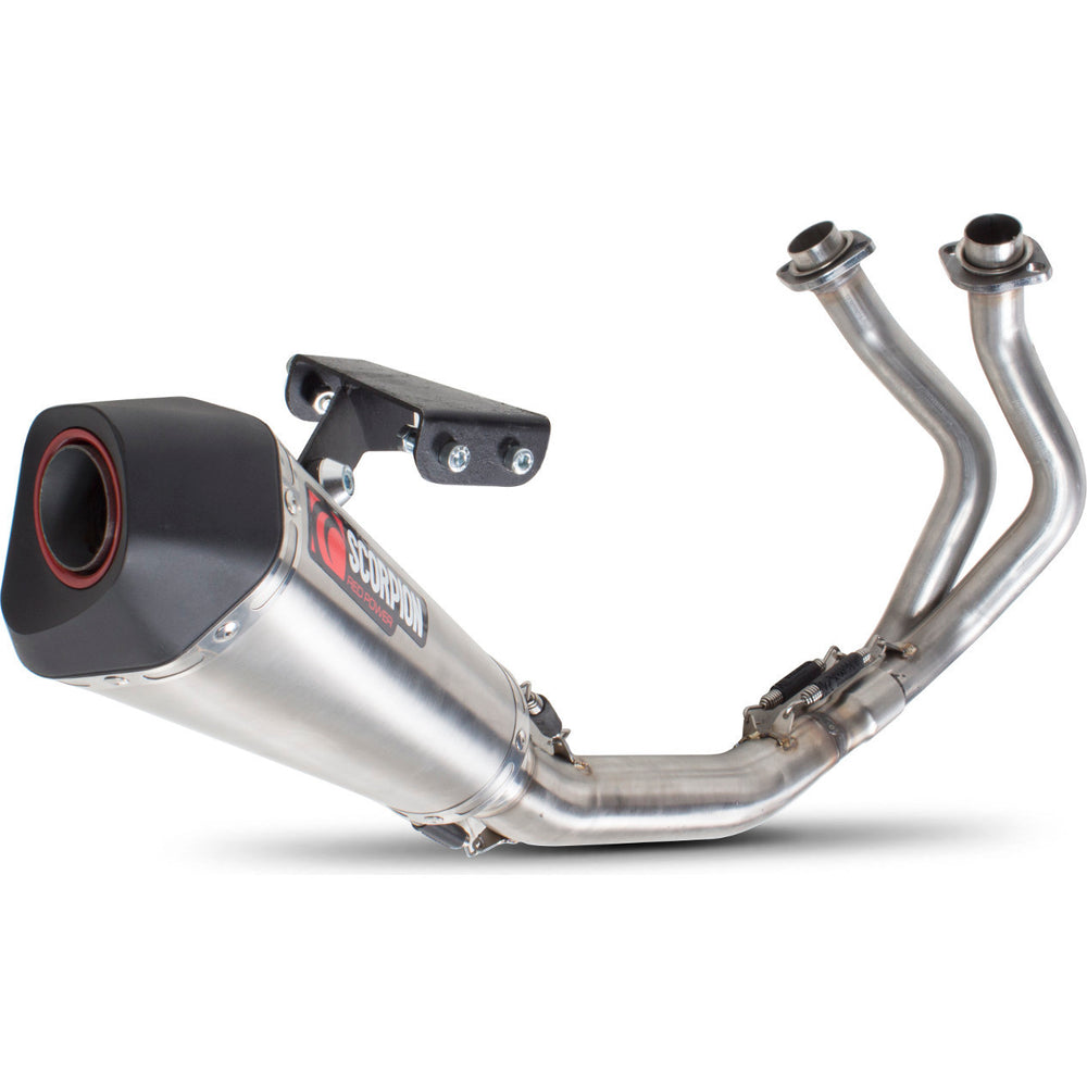 Scorpion Serket Taper Stainless Steel Exhaust For Kawasaki Versys 650 2015-2018