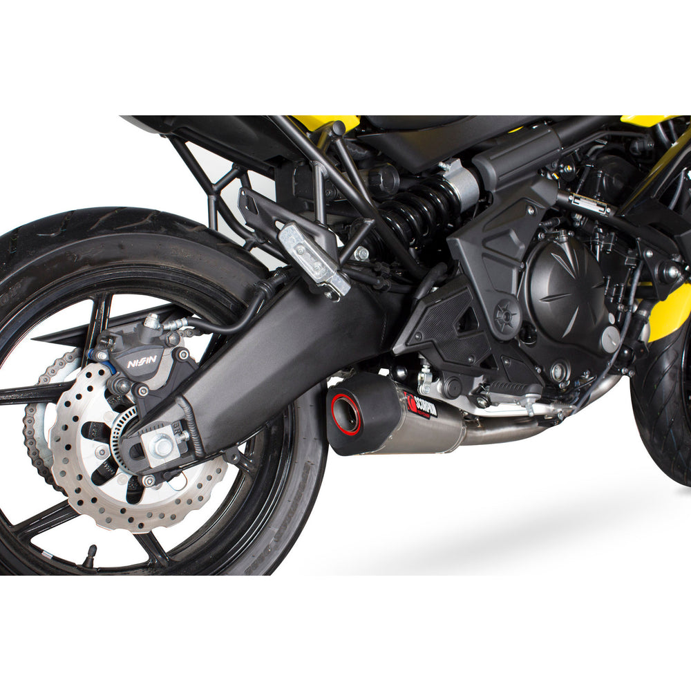 Scorpion Serket Taper Stainless Steel Exhaust For Kawasaki Versys 650 2015-2018