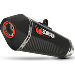 Scorpion Serket Taper Carbon Fibre Exhaust - KTM RC 125 2013 - 2016