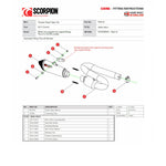 Scorpion Serket Taper Carbon Fibre Exhaust For Triumph Street Triple 765 S-R-RS 2017-2019