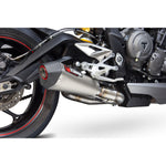 Scorpion Serket Taper Titanium Exhaust For Triumph Street Triple 765 S-R-RS 2017-2019