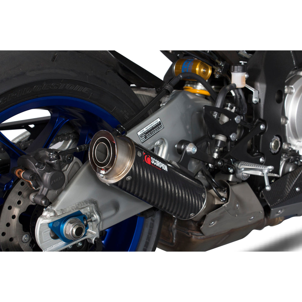 Scorpion RP-1 GP Carbon Fibre Exhaust For Yamaha YZF 1000 R1/R1M 2015-2019