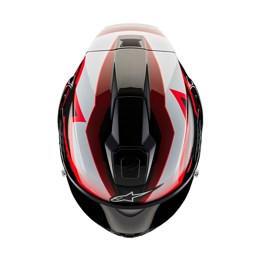 Alpinestars Supertech R10 Team Ece06/Fim Black Carb R/W Gloss