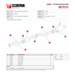 Scorpion Car Exhaust Cat-Back System (Resonated) Daytona - BMW Z4 E85 3.0Si & 2.5Si - E86 3.0Si 2006 - 2009
