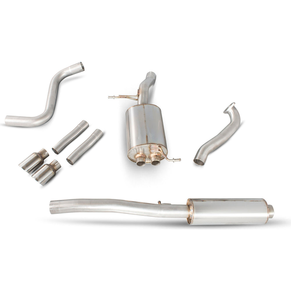 Scorpion Car Exhaust Cat-Back System (Resonated) Daytona (ST Rear Valance) - Ford Fiesta Ecoboost 1.0T 100-125-140 PS 2013 - 2017