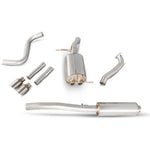 Scorpion Car Exhaust Cat-Back System (Resonated) Daytona (ST Rear Valance) - Ford Fiesta Ecoboost 1.0T 100-125-140 PS 2013 - 2017