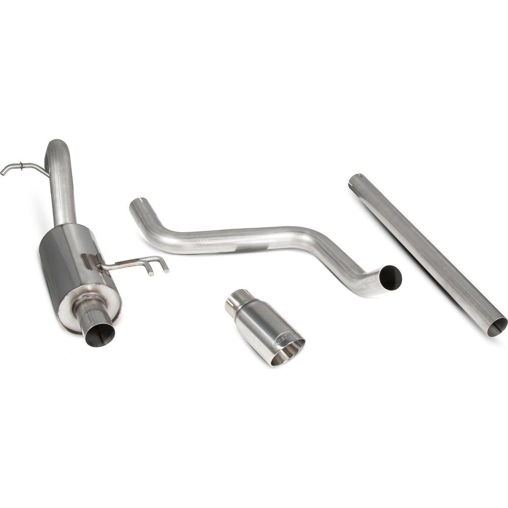 Scorpion Car Exhaust Cat-Back System (Non-Resonated) Daytona - Mitsubishi Colt Z30 CZT-CZC 3 & 5 Door 1.5T 2004 - 2008