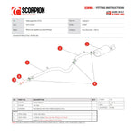 Scorpion Car Exhaust Cat-Back System (Non-Resonated) Daytona - Volkswagen Polo GTI 1.8T 6C 2015 - 2017