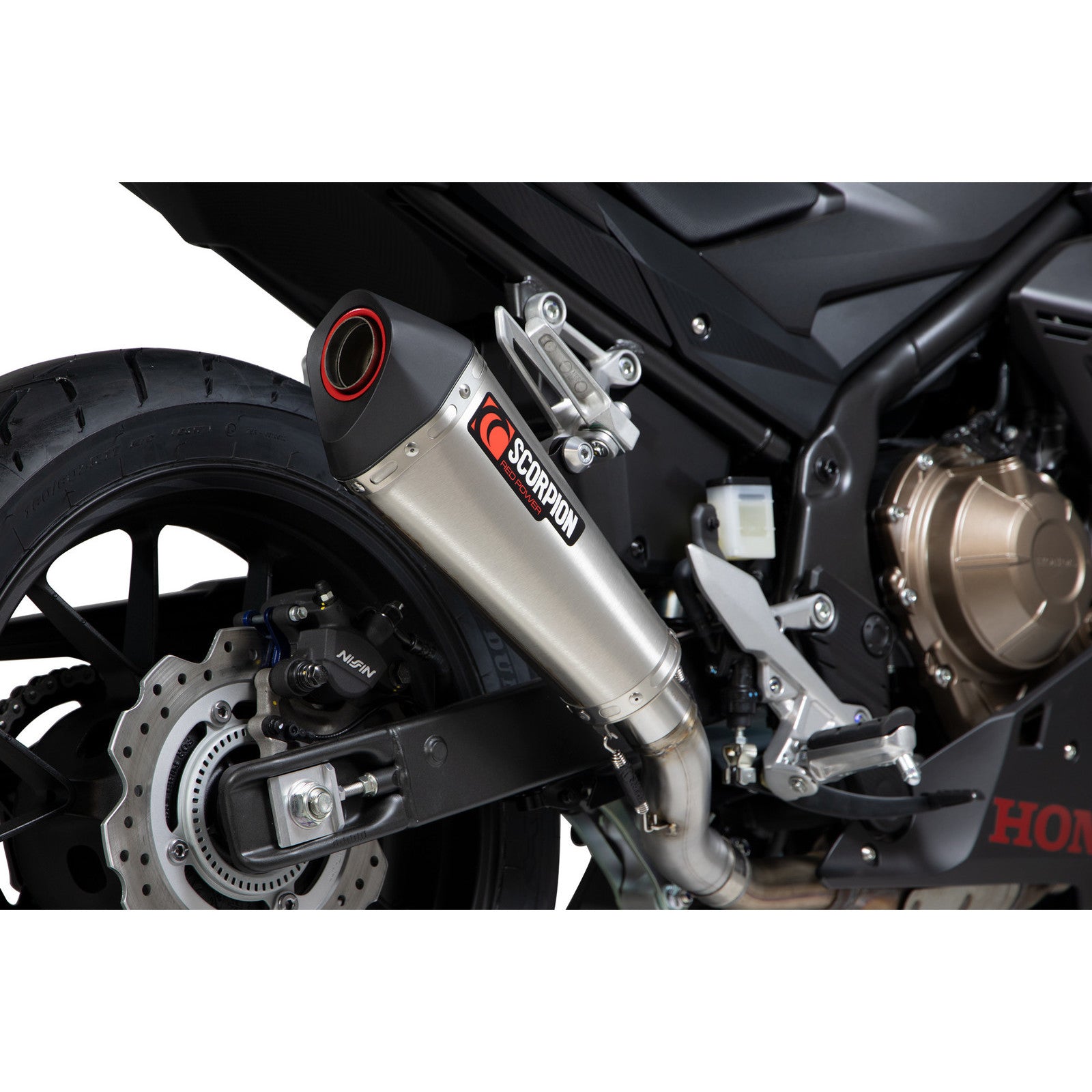Scorpion Serket Taper Stainless Steel Exhaust For Honda CBR500R