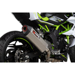 Scorpion Serket Parallel Titanium Exhaust For Kawasaki Z125 2018-2021
