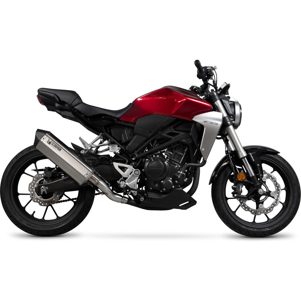 Scorpion Serket Parallel Stainless Steel Exhaust For Honda CB 300 R 2017-2022
