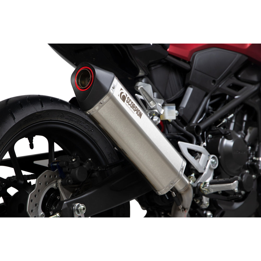 Scorpion Serket Parallel Stainless Steel Exhaust For Honda CB 300 R 2017-2022