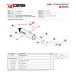 Scorpion Serket Parallel Stainless Steel Exhaust For Honda CB 300 R 2017-2022