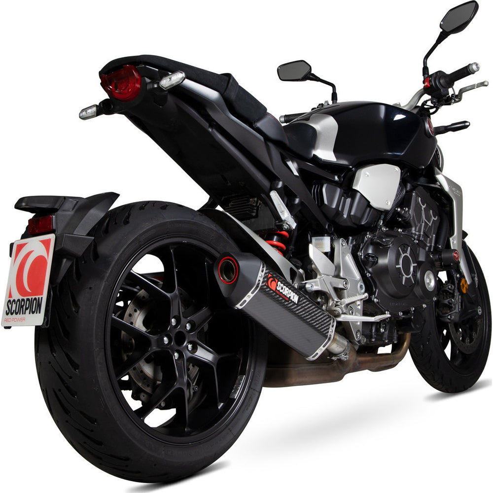 Scorpion Serket Parallel Carbon Exhaust For Honda CB1000R 2018-2020