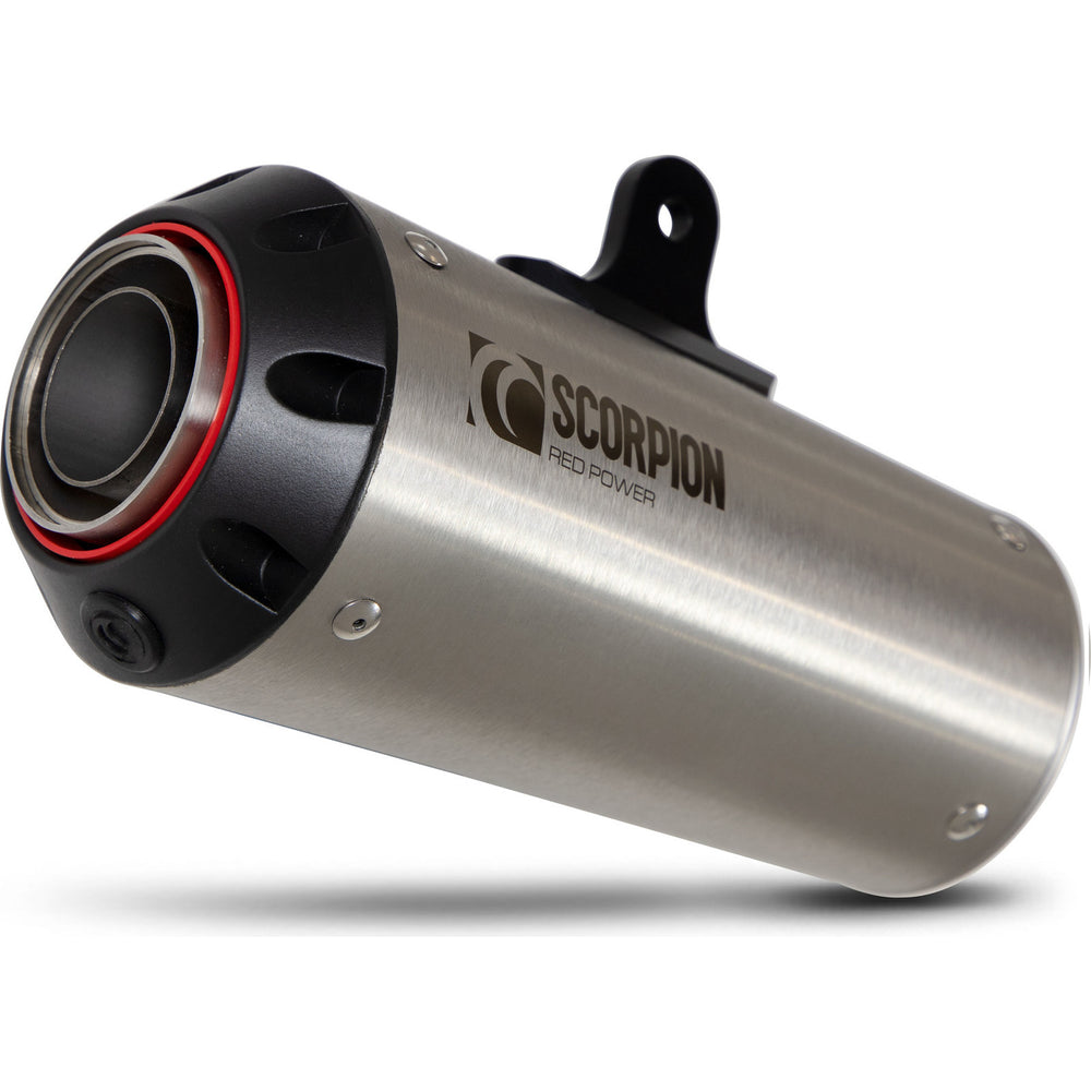 Scorpion Red Power Stainless Steel Exhaust For Yamaha YZF R125-R15 2019-2020