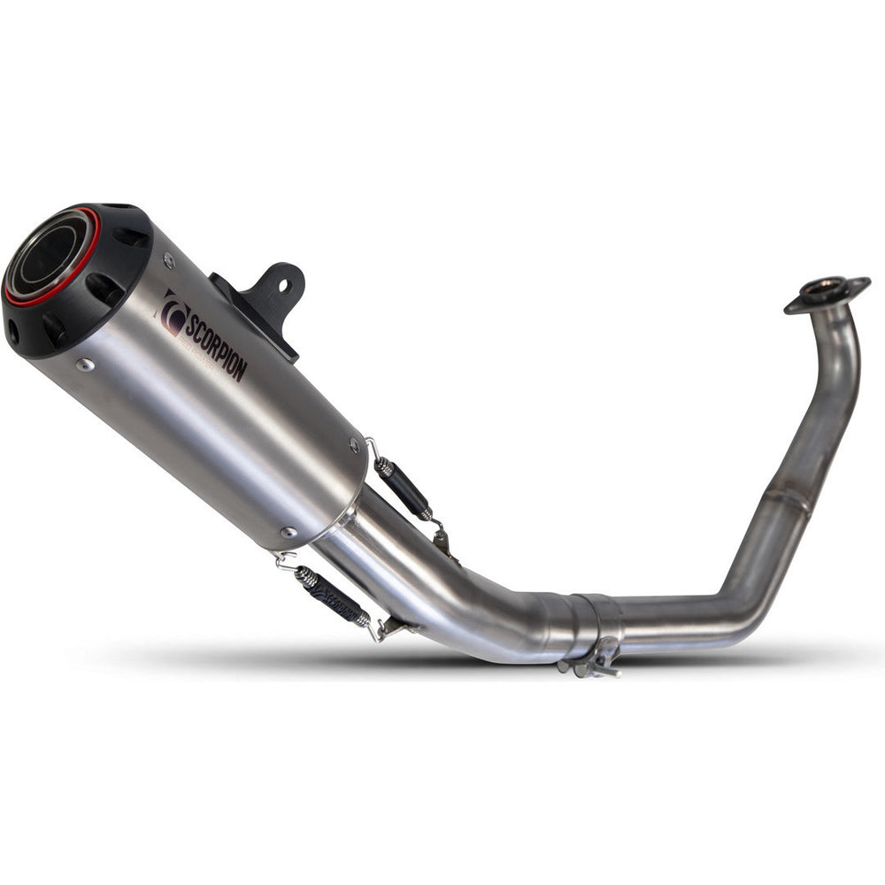 Scorpion Red Power Titanium Exhaust For Yamaha YZF R125-R15 2019-2020