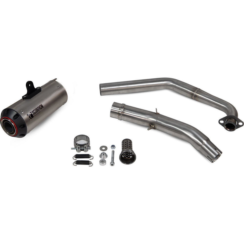 Scorpion Red Power Titanium Exhaust For Yamaha YZF R125-R15 2019-2020